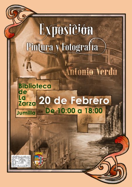 La Biblioteca de La Zarza acoge este domingo una exposición de pintura y fotografía de Antonio Verdú - 1, Foto 1