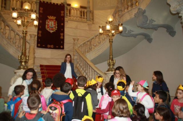 Setenta escolares de Pozo Estrecho visitaron el Palacio Consistorial - 4, Foto 4