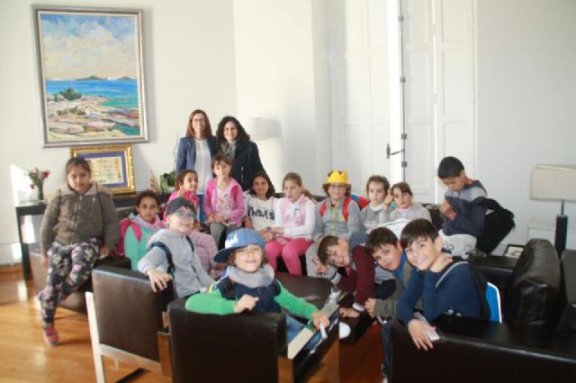 Setenta escolares de Pozo Estrecho visitaron el Palacio Consistorial - 5, Foto 5