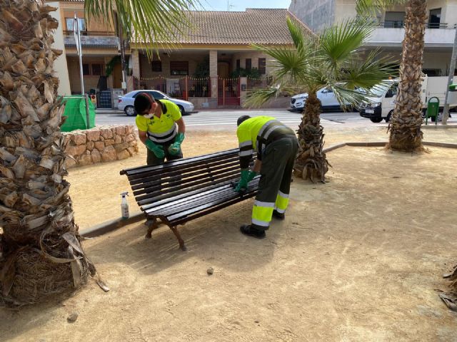 El Ayuntamiento lanza un dispositivo especial de  desinfección de los parques y jardines del municipio - 4, Foto 4