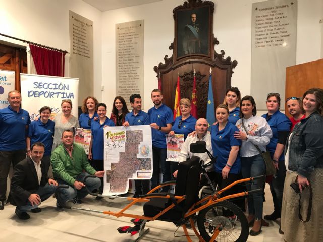 La Plaza de España de Lorca acogerá el sábado 21 de abril el I Campeonato de España de Joëlette, organizado por APAT Lorca - 1, Foto 1