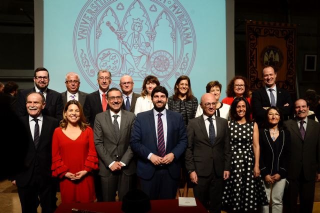 López Miras resalta la trayectoria del nuevo rector José Luján, un aliado para que la UMU siga siendo referente de prestigio y calidad - 4, Foto 4