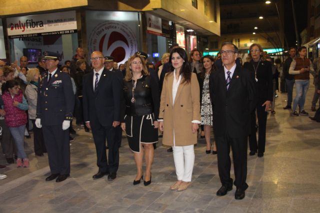 La procesión de Promesas tiñe de mantillas negras la noche del Martes Santo en San Pedro del Pinatar - 4, Foto 4