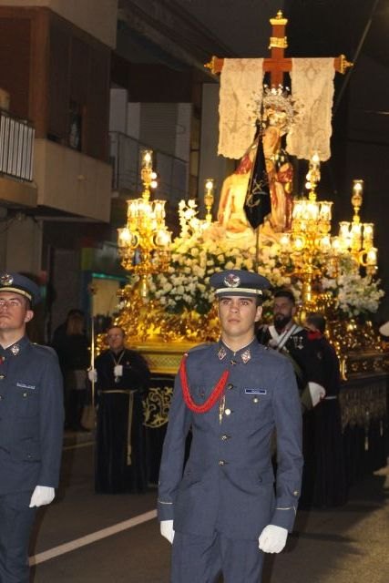 La procesión de Promesas tiñe de mantillas negras la noche del Martes Santo en San Pedro del Pinatar - 2, Foto 2