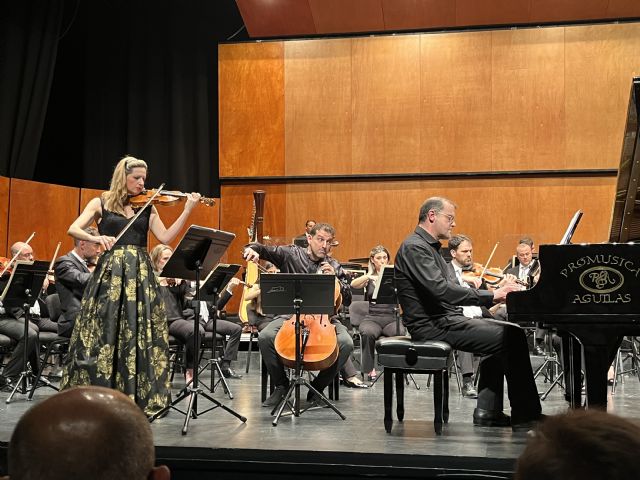 ÁGUILAS / Los virtuosos aguileños Laura Rodríguez y Ángel López,  protagonistas del 9° concierto de temporada de Promúsica 