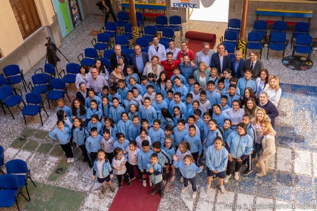 El Jimbee Cartagena apadrina al colegio del Patronato para acercar los valores del deporte a la comunidad educativa - 1, Foto 1