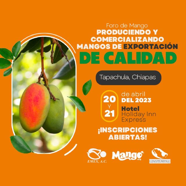 En marcha el Foro Produciendo y Comercializando Mangos de Exportación de Calidad en Tapachula (Chiapas) en México - 1, Foto 1