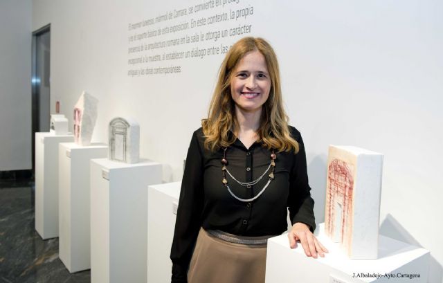 Olga Rodríguez guiará este sábado su exposición Marmoris en el Teatro Romano como parte de la Noche de los Museos - 1, Foto 1