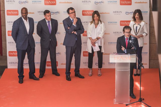 El alcalde de Murcia preside el acto oficial de comienzo de obra de Nickelodeon Adventure en el Centro Comercial Thader - 1, Foto 1