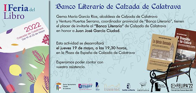 Juan José García Ciudad protagonista del primer día de la Feria del Libro de Calzada de Calatrava - 2, Foto 2