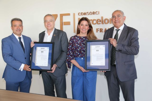 La Zona Franca de Barcelona recibe el certificado de AENOR por sus políticas de sostenibilidad y responsabilidad social - 1, Foto 1