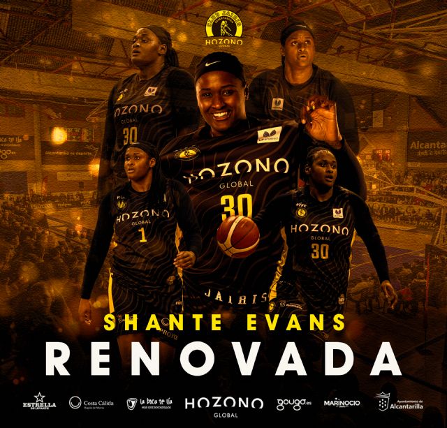 CB Jairis. Renovación Shante Evans - 1, Foto 1