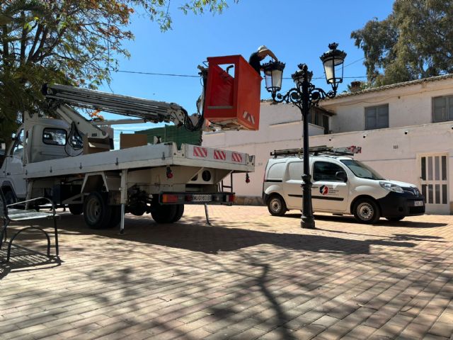 El Ayuntamiento de Puerto Lumbreras pone en marcha una batería de trabajos de renovación del sistema de alumbrado público del municipio - 4, Foto 4