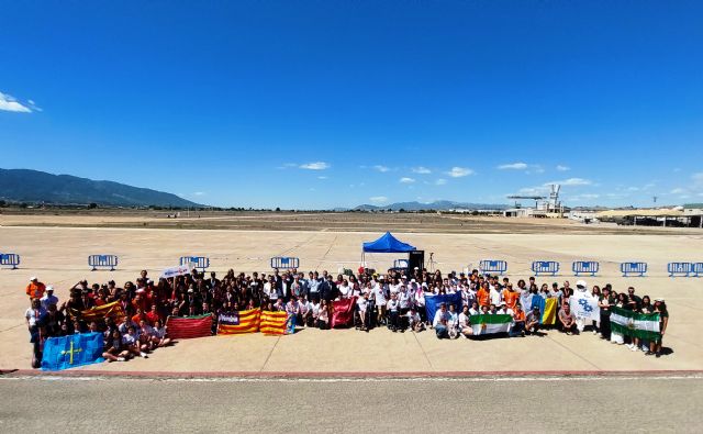 La Base Aérea de Alcantarilla acoge por primera vez la fase nacional del campeonato europeo Desafío CanSat 2024 - 4, Foto 4