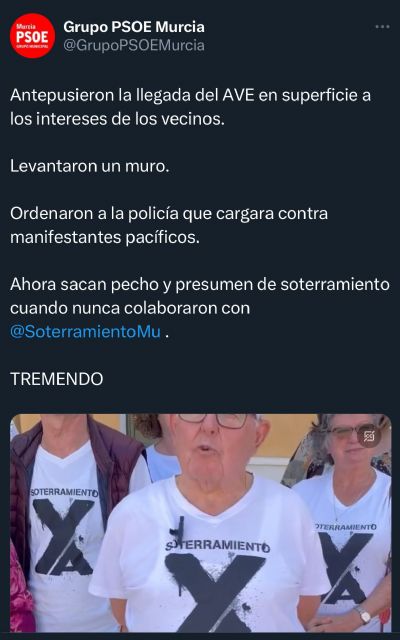 El PP de Murcia denuncia el nuevo intento de instrumentalización de los vecinos por parte del PSOE - 1, Foto 1