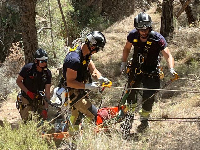 Bomberos de Murcia realizan un curso de 'Rescate en Altura' en escenarios reales - 3, Foto 3