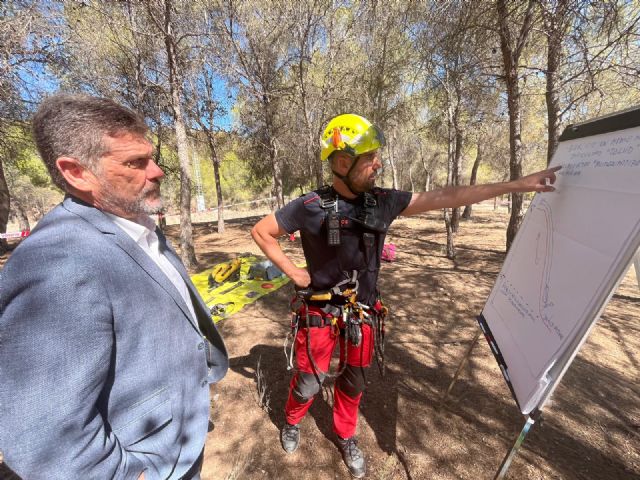 Bomberos de Murcia realizan un curso de 'Rescate en Altura' en escenarios reales - 5, Foto 5