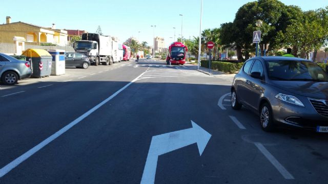 Modificado el tráfico de acceso a La Manga desde las Salinas - 1, Foto 1