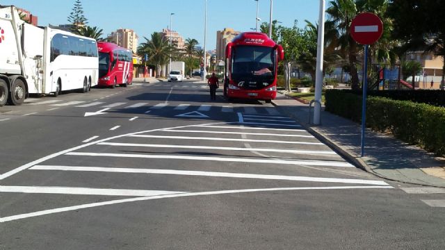 Modificado el tráfico de acceso a La Manga desde las Salinas - 2, Foto 2