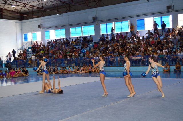 Más de un centenar de gimnastas participan en la exhibición de fin de curso de las escuelas locales - 1, Foto 1