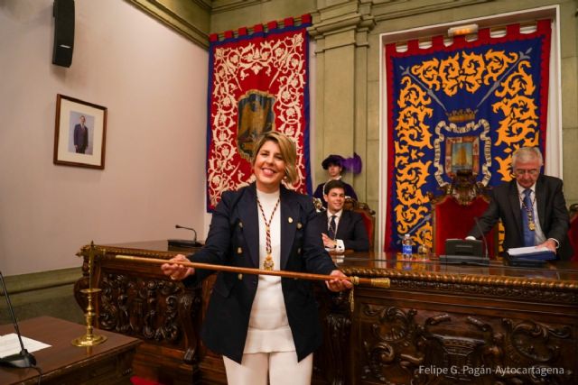 Noelia Arroyo es proclamada alcaldesa de Cartagena por el pleno del Ayuntamiento - 1, Foto 1