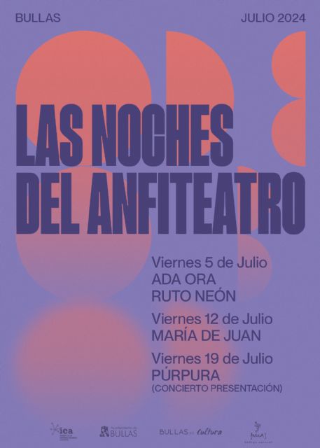 En el mes de julio llegan ´Las Noches del Anfiteatro´ - 1, Foto 1