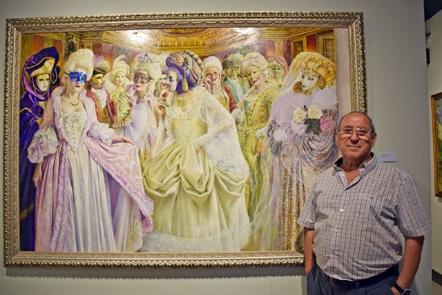 El arte de la pintura. Sevilla . El artista Juan Valdés ha inaugurado su exposición “Pintura” en la Fundación Cajasol - 5, Foto 5