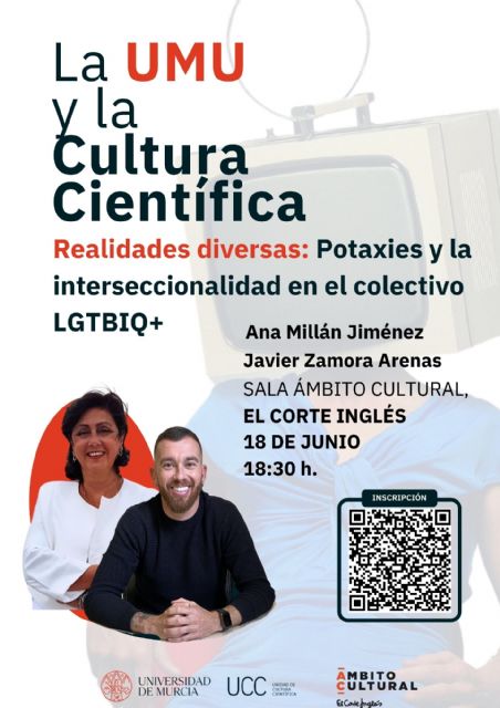 Ana Millán y Javier Zamora hablarán de diversidad LGTBIQ+ por el mes del orgullo - 1, Foto 1