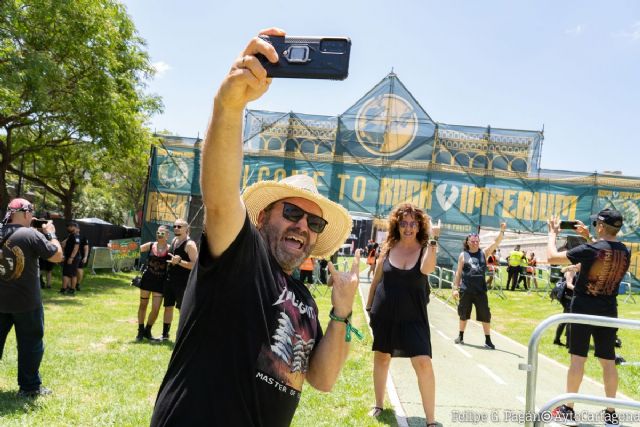 La Cuesta del Batel, cerrada íntegramente al tráfico por el festival Rock Imperium de Cartagena - 1, Foto 1