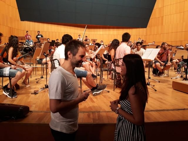 La Orquesta de Jóvenes de la Región de Murcia ofrece un concierto gratuito en la Playa El Pescador de La Ribera - 1, Foto 1