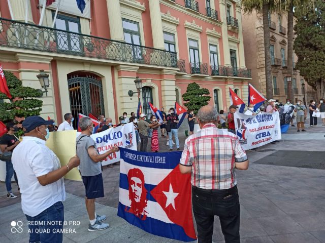 Concentración contra el bloqueo a Cuba y por el respeto a su soberanía - 1, Foto 1