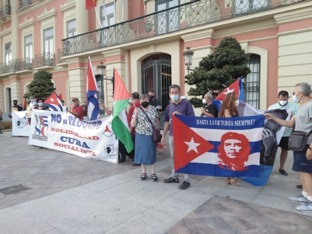 Concentración contra el bloqueo a Cuba y por el respeto a su soberanía - 2, Foto 2