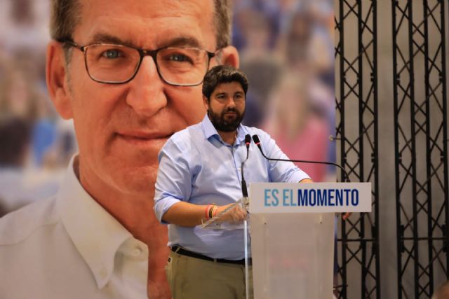 López Miras apela al voto útil para echar a Pedro Sánchez y evitar un bloqueo de un Gobierno del PP - 1, Foto 1