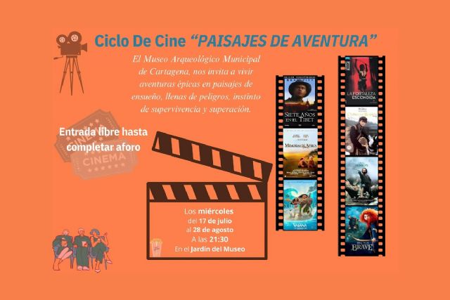 Brad Pritt protagoniza hoy miércoles el estreno del cine gratuito en los jardines del Museo Arqueológico de Cartagena - 1, Foto 1