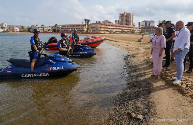 El Ayuntamiento de Cartagena refuerza la seguridad y los servicios en las playas del municipio - 1, Foto 1