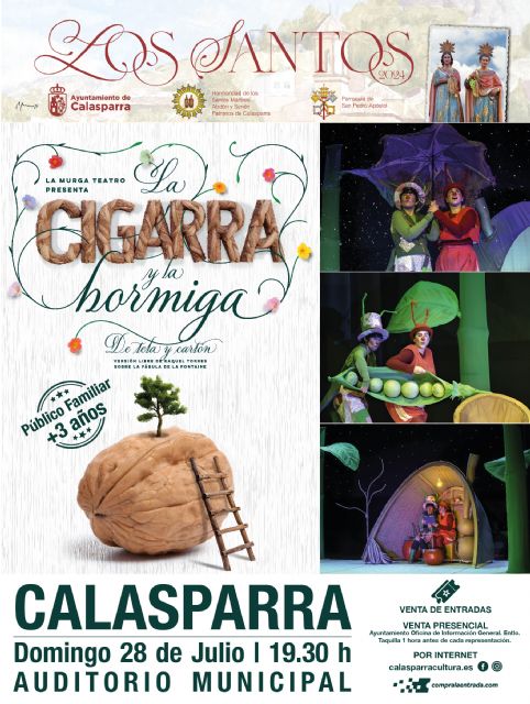 Cine y teatro familiar dentro de la programación de julio en Calasparra, para animar el estío de la villa arrocera - 1, Foto 1