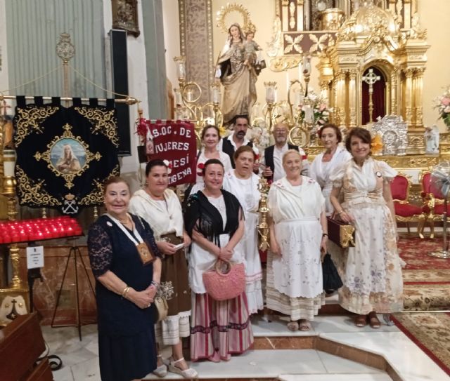 La Archicofradía de Nuestra Señora del Carmen celebra su tradicional Eucaristía y posterior procesión - 2, Foto 2