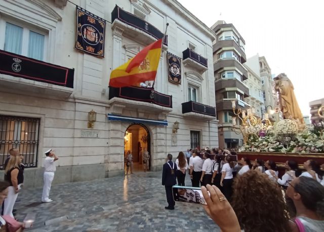 La Archicofradía de Nuestra Señora del Carmen celebra su tradicional Eucaristía y posterior procesión - 4, Foto 4