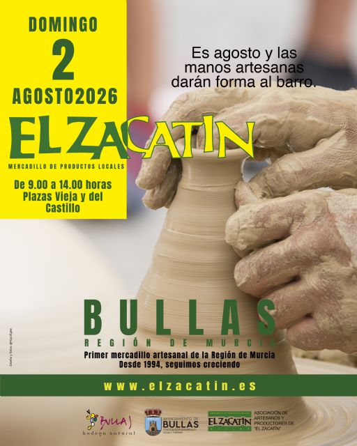 El mercadillo artesanal El Zacatín regresa el próximo 2 de agosto con la alfarería y la cerámica como protagonistas El mercadillo artesanal El Zacatín regresa el próximo 2 de agosto con la alfarería y la cerámica como protagonistas