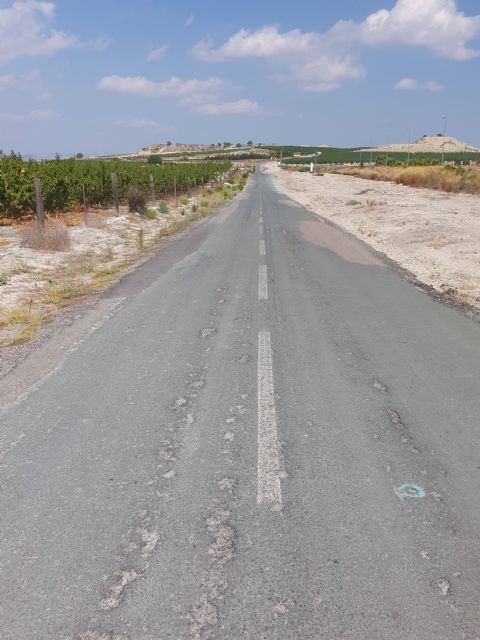 La Comunidad destina 1,3 millones a ampliar la carretera que une Campos del Río con Alguazas - 2, Foto 2