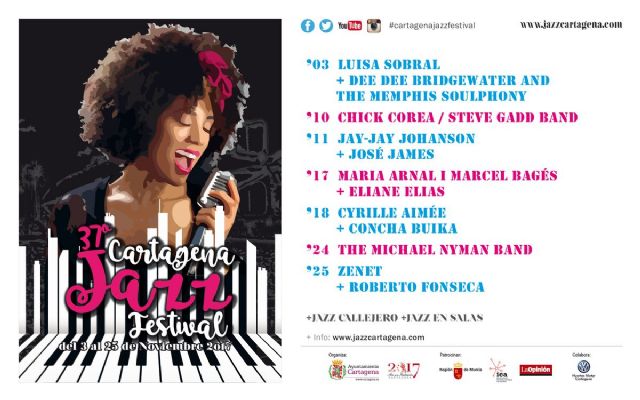 El Cartagena Jazz Festival tendra una programacion paritaria con la mitad de los conciertos ofrecidos por mujeres - 1, Foto 1