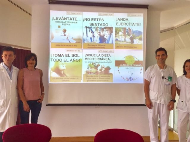 Profesionales de Enfermería del hospital Santa Lucía de Cartagena elaboran una guía con consejos para la promoción de la salud - 1, Foto 1