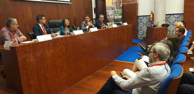 Jiménez interviene en la Jornada sobre Derechos de las personas apátridas. Tareas pendientes organizado por la Fundación Cepaim y la Facultad de Derecho de la Universidad de Murcia - 2, Foto 2