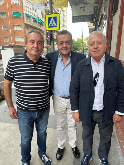 Albarracín, Jiménez y Navarro se reúnen para impulsar el diálogo social y la negociación colectiva - 1, Foto 1