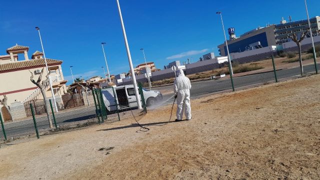 El Ayuntamiento refuerza los trabajos de fumigación y control de plagas en la época otoñal - 1, Foto 1