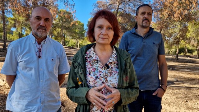 Podemos e Izquierda Unida exigen medidas para salvar los bosques de la Región frente a la sequía, Foto 1