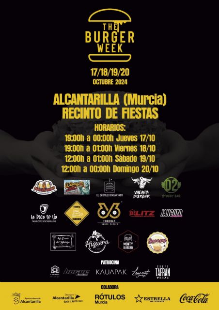 Comienza el festival de hamburguesas The Burger Week en el Recinto de Fiestas de Alcantarilla - 1, Foto 1