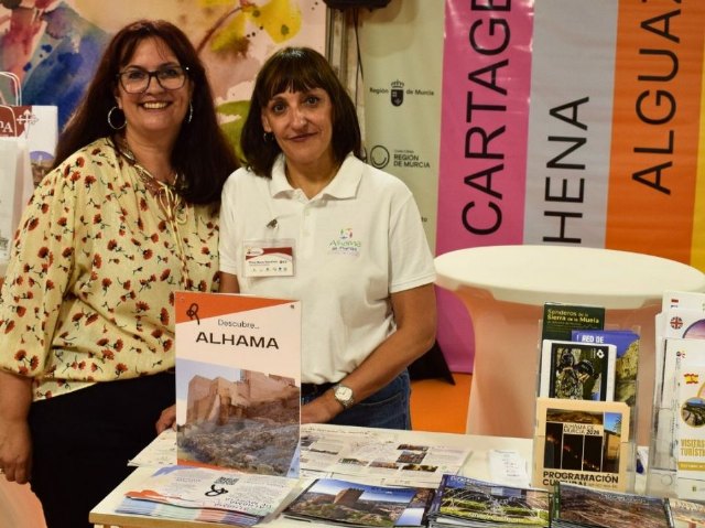 Alhama de Murcia ha estado presente en la inauguración de la Feria de Turismo Rueda Alhama de Murcia ha estado presente en la inauguración de la Feria de Turismo Rueda