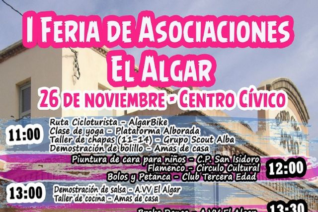 El Algar celebra su primera Feria de Asociaciones - 1, Foto 1