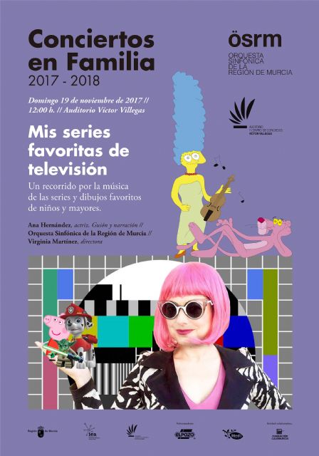 La música de la televisión de varias generaciones sonará este domingo en los 'Conciertos en Familia' de la Sinfónica regional - 2, Foto 2